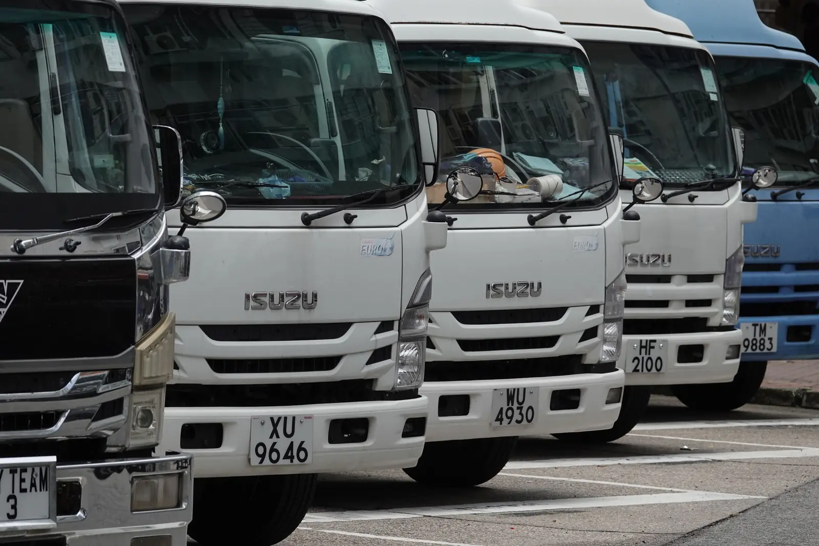Corporate fleet washing