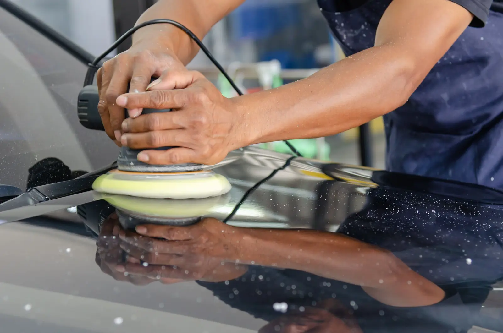 Polishing and waxing